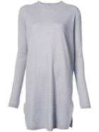 Rick Owens - Cashmere Long Length Jumper - Women - Cashmere - S, Grey, Cashmere