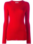 Fwss 'snowball' Jumper, Women's, Size: Small, Red, Merino/nylon/spandex/elastane