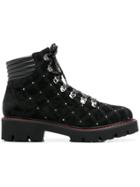 Baldinini Quilted Mountain Boots - Black