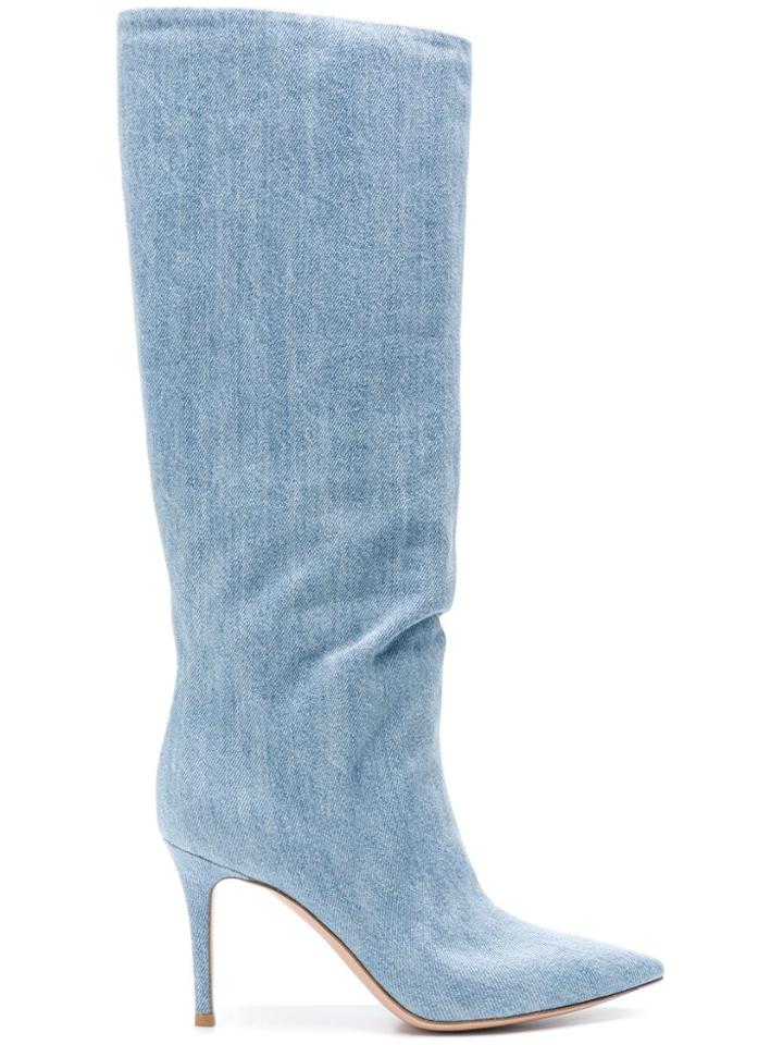 Gianvito Rossi Mid-calf Boots - Blue