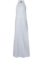 Baja East Long Backless Dress