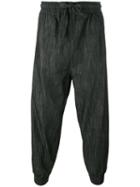Numero00 - Denim Track Pants - Men - Cotton - S, Black, Cotton
