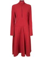 Rosie Assoulin Striped Flared Dress