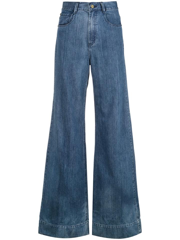 Nk Flared Jeans - Blue