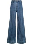 Nk Flared Jeans - Blue