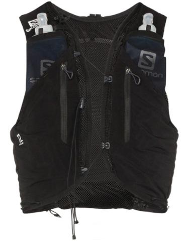Salomon S/lab Adv Skin 12 Set Backpack Gilet - Black