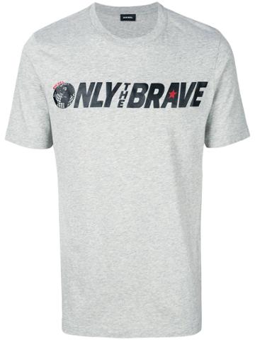 Diesel T-just-sv T-shirt - Grey