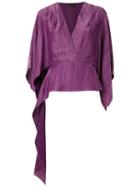 Le Lis Blanc Blusa Kimono Lara Silk 2 - Purple
