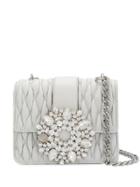 Gedebe Gio Embellished Tote - White