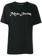 Marc Jacobs Embroidered Logo T-shirt - Black