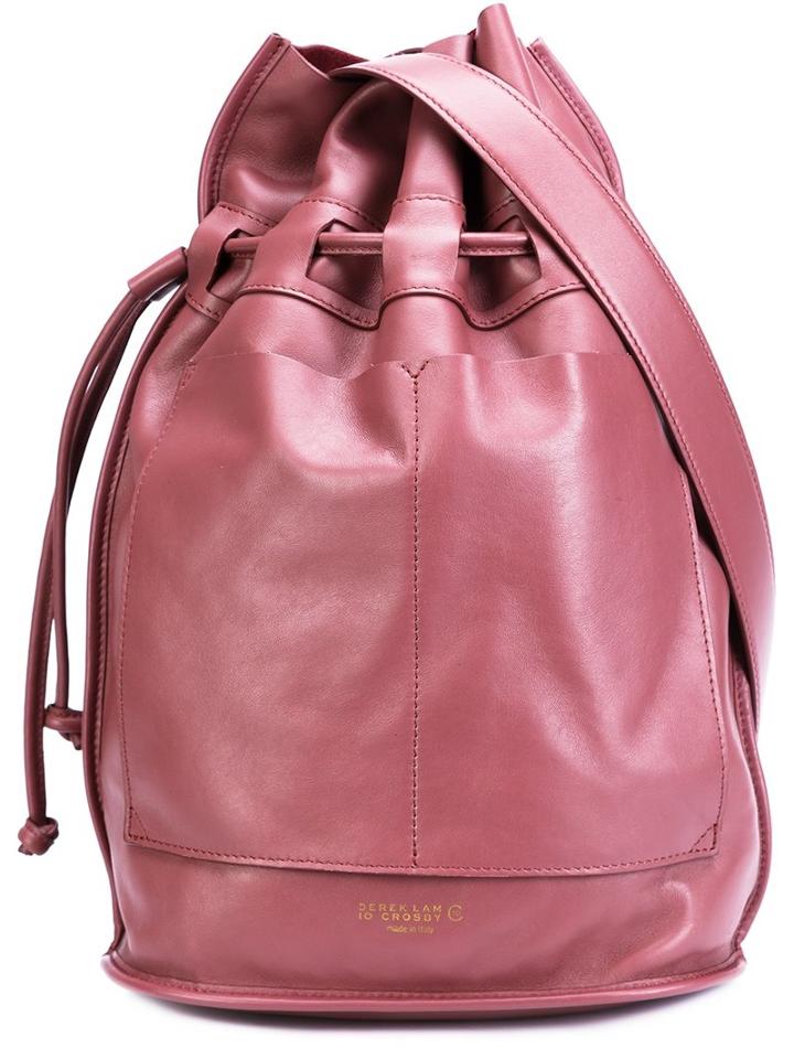 Derek Lam 10 Crosby Drawstring Bucket Bag, Women's, Brown