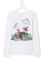Stella Mccartney Kids Teen Ladybird Print T-shirt - White
