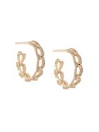 Astley Clarke 14kt Yellow Gold Vela Diamond Hoops