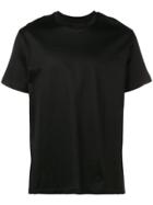 Les Hommes Rear Print T-shirt - Black