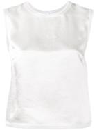 Golden Goose Deluxe Brand - Raw-cut Top - Women - Acetate - M, White, Acetate