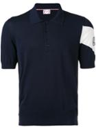 Moncler Gamme Bleu - Chevron Sleeve Polo - Men - Cotton - 3, Blue, Cotton