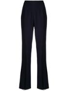 Courrèges Flared Fitted Trousers - Blue