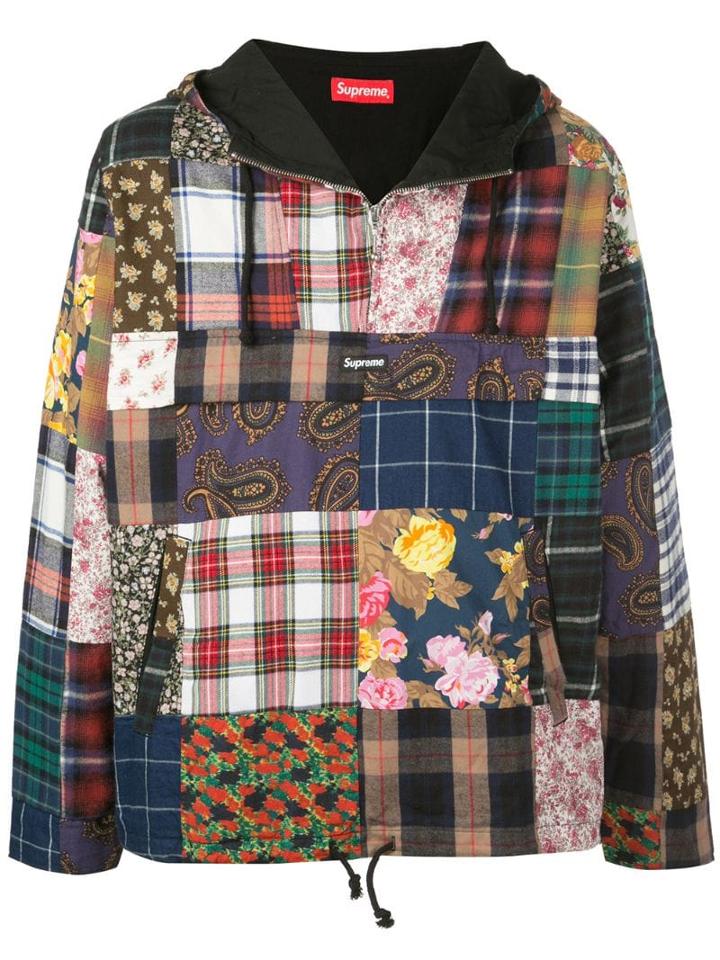 Supreme Patchwork Anorak Jacket - Multicolour