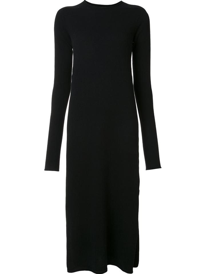 Helmut Lang Sweater Dress, Women's, Size: Small, Black, Cashmere