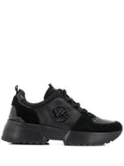 Michael Michael Kors Logo Plaque Low-top Sneakers - Black