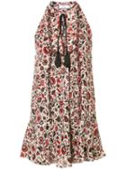 A.l.c. - Floral Print Sleeveless Dress - Women - Silk/polyester - 4, White, Silk/polyester
