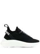 Dsquared2 Logo Strap Sneakers - Black