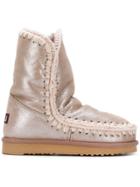 Mou Eskimo 21 Boots - Nude & Neutrals