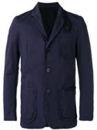 Sacai Lightweight Jacket, Men's, Size: 1, Blue, Cotton/cupro/wool/nylon