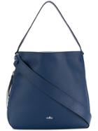 Hogan Expandable Zipped Tote - Blue