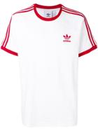 Adidas Stripe Detail T-shirt - White