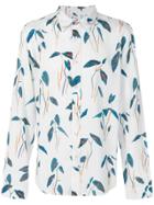 Ps By Paul Smith Leaf Print Shirt - White
