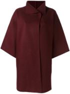 Harris Wharf London Oversized Coat, Women's, Size: Large, Red, Virgin Wool