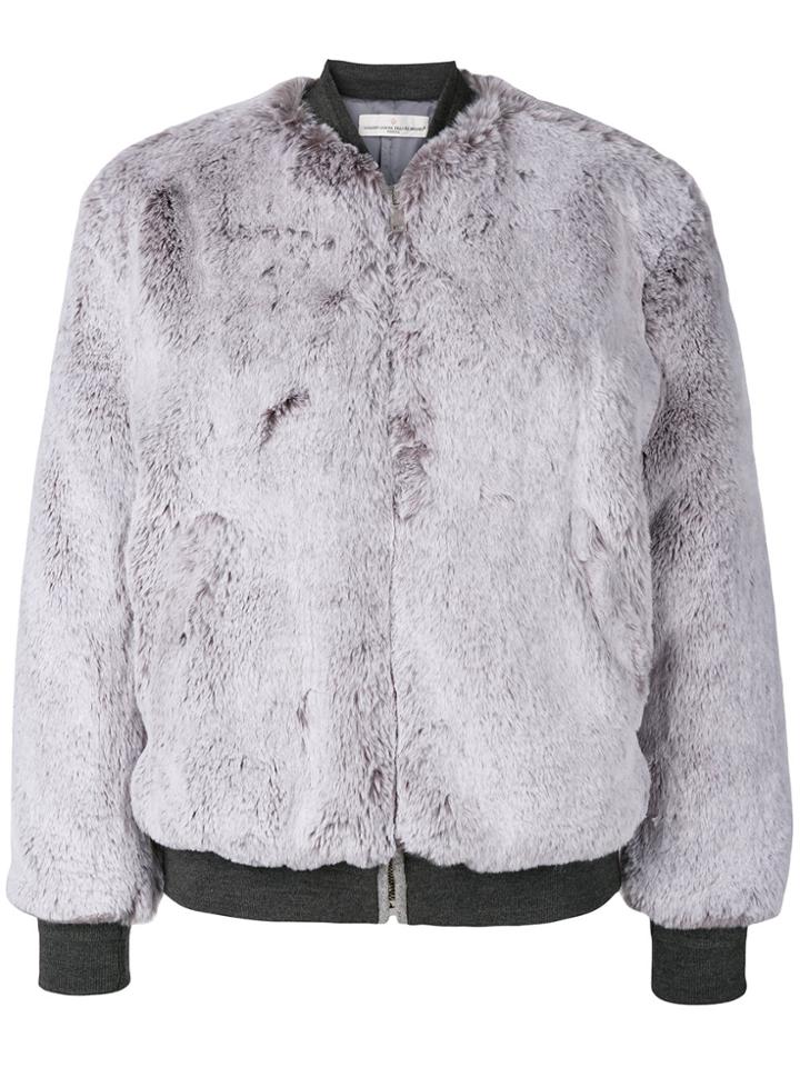 Golden Goose Deluxe Brand Amanda Bomber Jacket - Grey