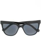 Liu Jo Oversized Cat Eye Sunglasses - Black
