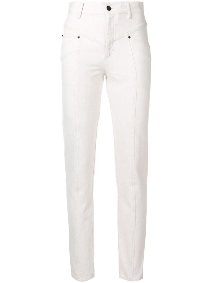 Isabel Marant Lorrick Jeans - White