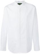 Amen - Band Collar Shirt - Men - Cotton - 46, White, Cotton