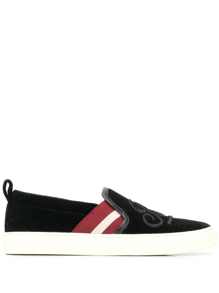 Bally Henrika Slip-on Sneakers - Black