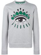 Kenzo 'eye' Sweatshirt, Men's, Size: Xl, Grey, Cotton