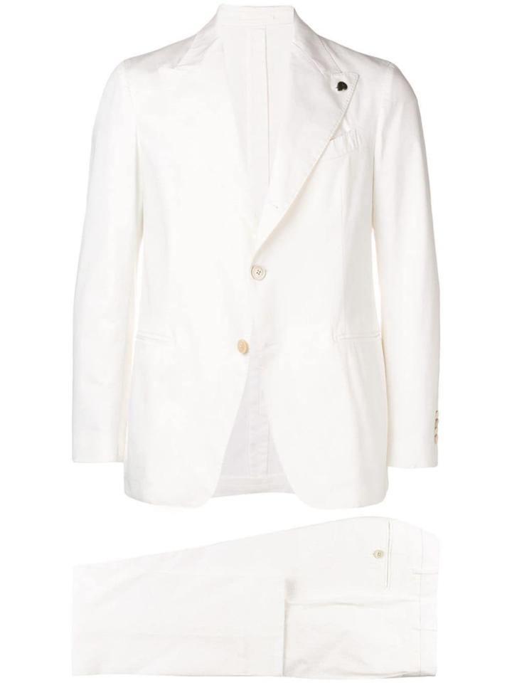 Gabriele Pasini Two-piece Formal Suit - White