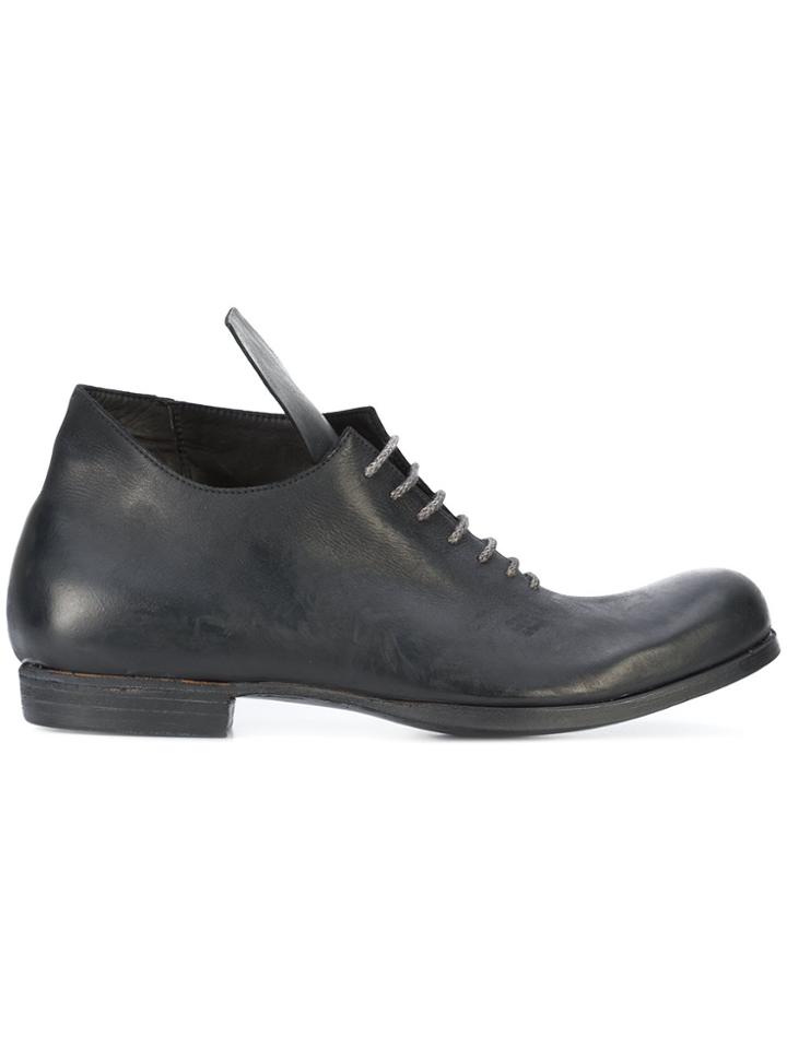A Diciannoveventitre Oversize Tongue Shoes - Black