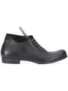 A Diciannoveventitre Oversize Tongue Shoes - Black