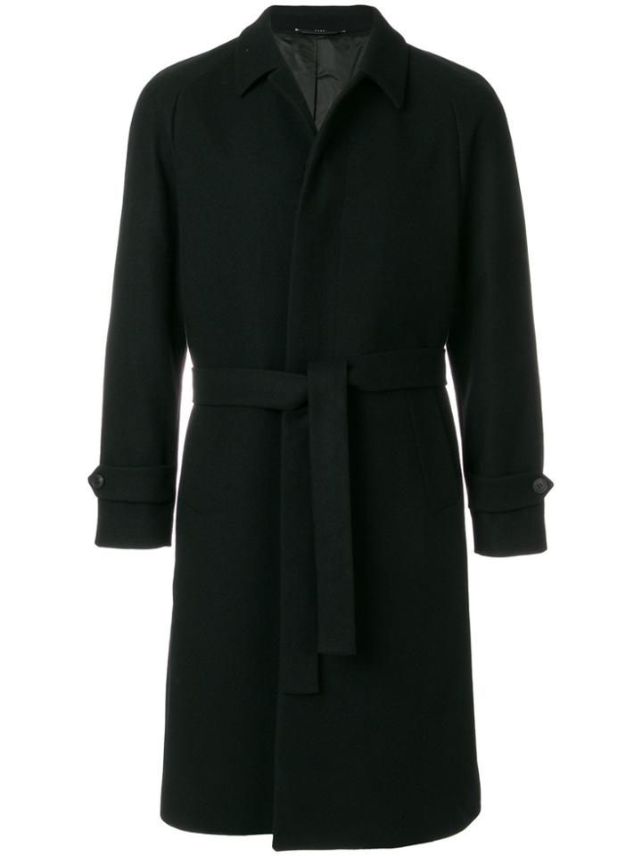 Hevo Single Breasted Coat - Black