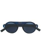 Dior Eyewear Fraction Sunglasses - Blue