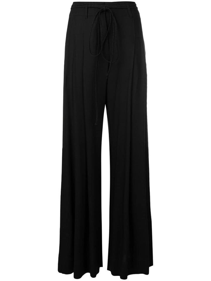 Ann Demeulemeester Billowy Palazzo Trousers - Black