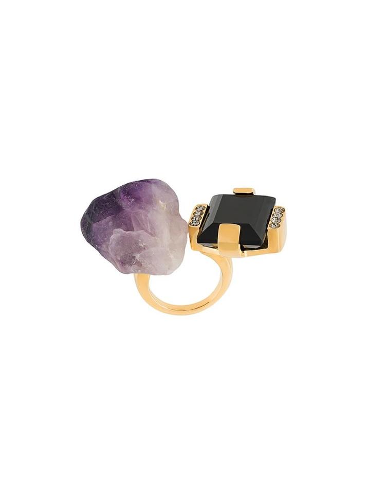 Marni Amethyst Strass Ring, Women's, Size: Medium