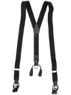 Tagliatore - Classic Braces - Men - Elastodiene/polyester - One Size, Black, Elastodiene/polyester