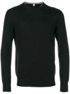 Eleventy Long-sleeved Sweater - Black