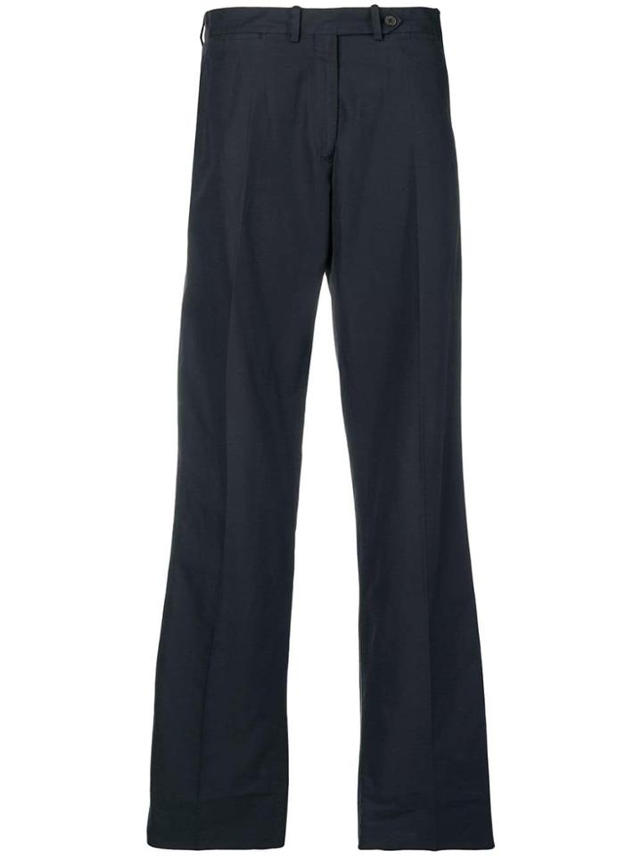 Maison Martin Margiela Pre-owned 2000's Flared Trousers - Blue