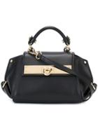 Salvatore Ferragamo Sofia Crossbody Bag, Women's, Black, Leather