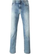Stone Island Slim Fit Jeans, Men's, Size: 33, Blue, Cotton/spandex/elastane